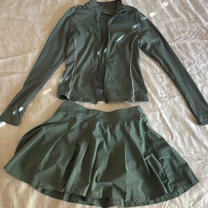 Cotton on body and Wilo XS set skirt and jacket for golf or tennis